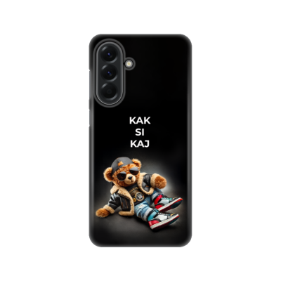 Silikonska maskica za Samsung - Teddy kak si kaj